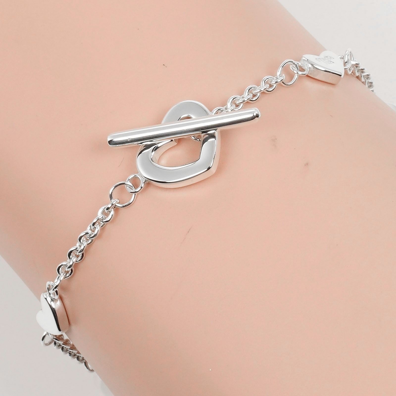 Tiffany&Co.ティファニーラリアットハート　シルバーブレスレット 925 ティファニー ハート ラリアット シルバー ブレスレット
