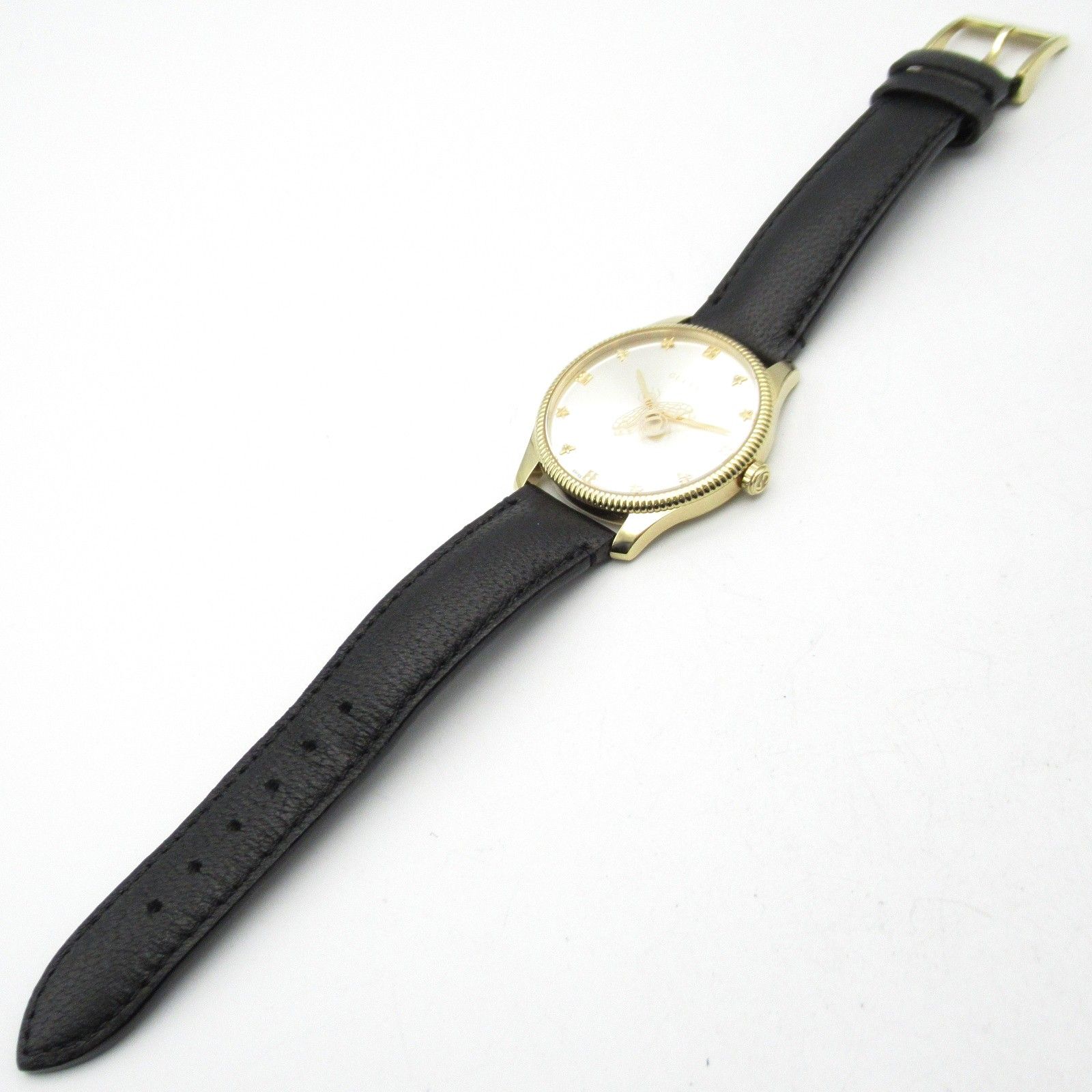 グッチ GUCCI 腕時計 Gタイムレス 126.4 シルバー GP（ゴールドメッキ  