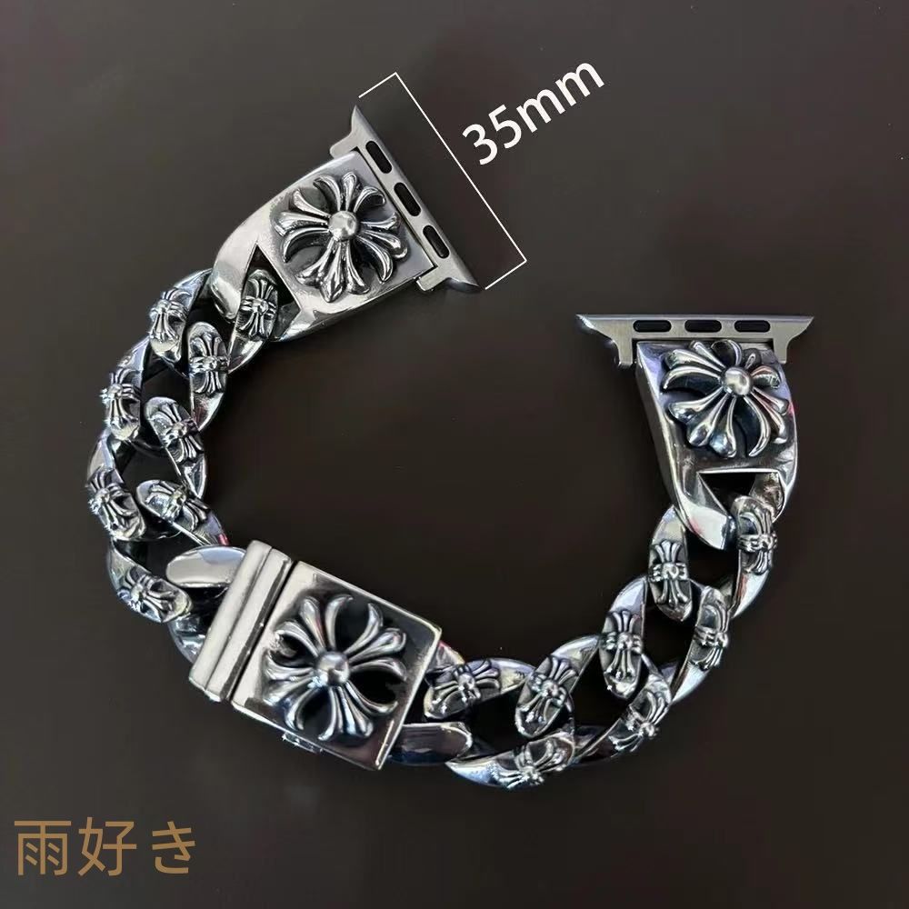 新品 クロムハーツ CRANRE HEARNT ダガー クリップブレスレット