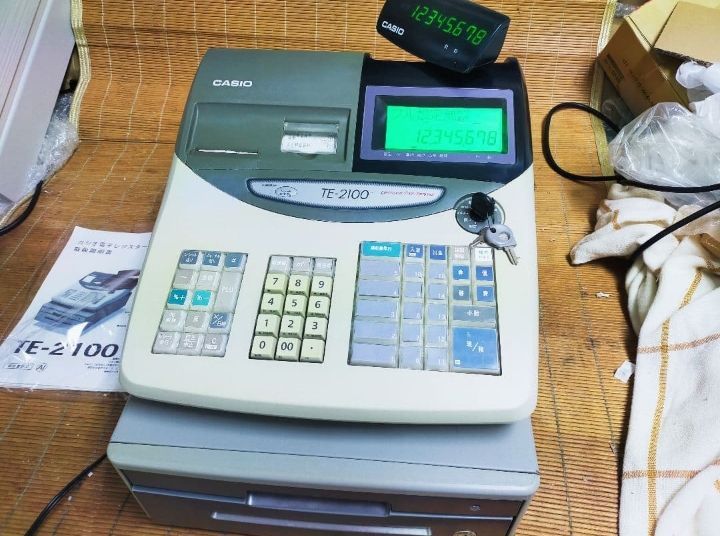 カシオレジスター TE-2100