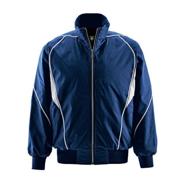 DESCENTE デサント グランドコート ネイビーxシルバー XOサイズ DR-208