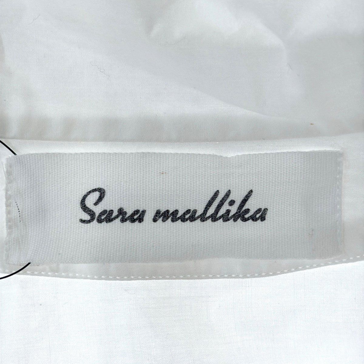 sara mallika サラ マリカ 24AW VOLUME LACE COLLOR TOP ボリュームレースカラーシャツブラウス 020142SE2 ホワイト F ITZ4MPJ7CL4S Sara Mallika - sara mallika サラ マリカ 24AW VOLUME LACE