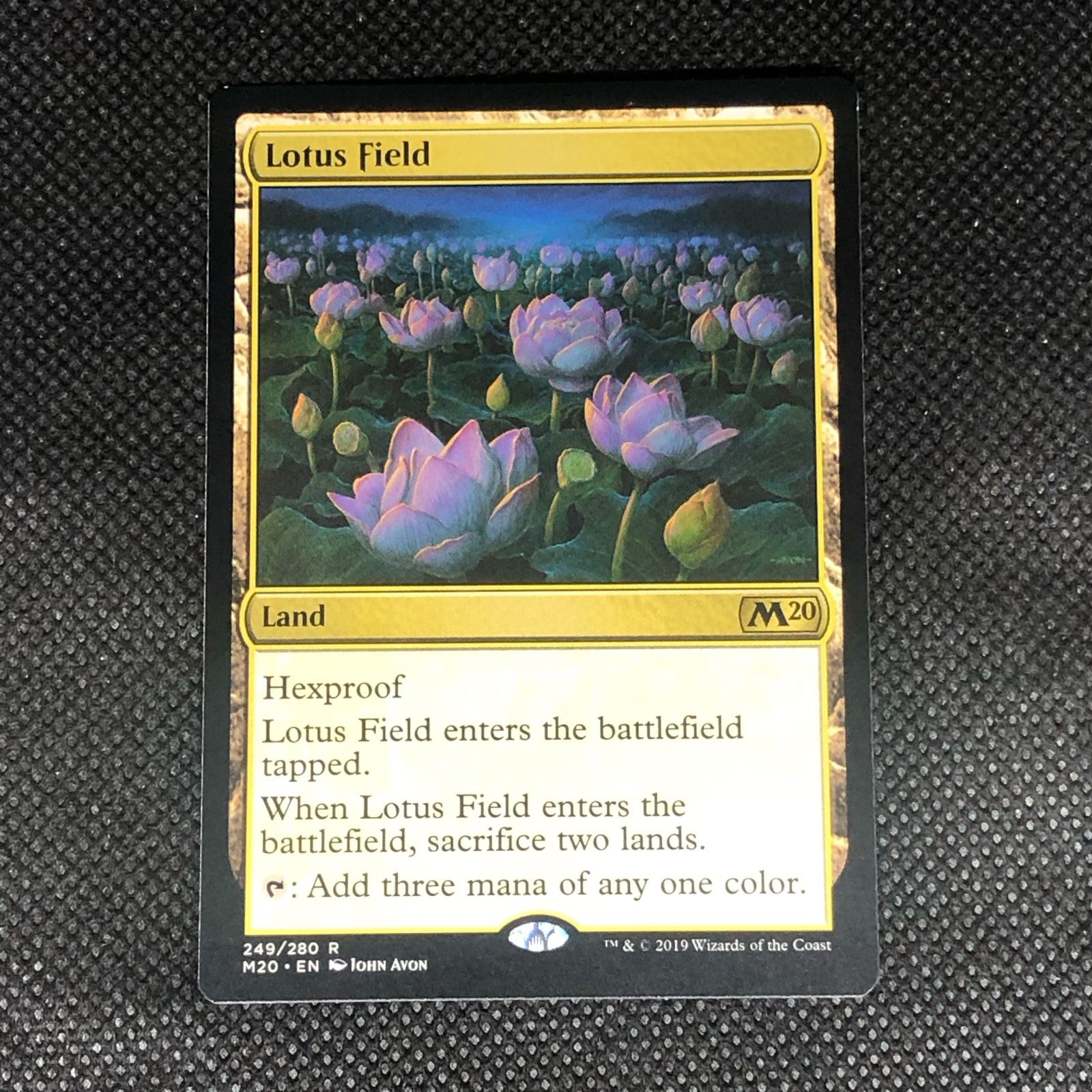MTG 睡蓮の原野 / Lotus Field 英語版 1枚 - メルカリ