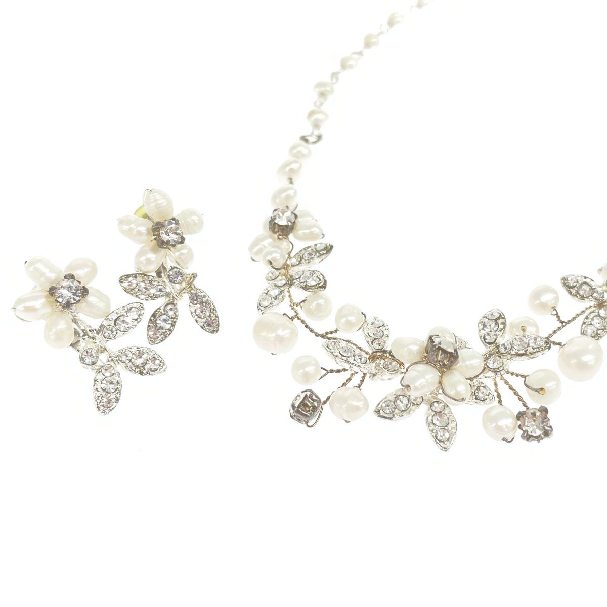 ステラブライダル　パールネックレス　イヤリング 楽天市場】【STELLA BRIDAL公式】ネックレス ピアス イヤリング
