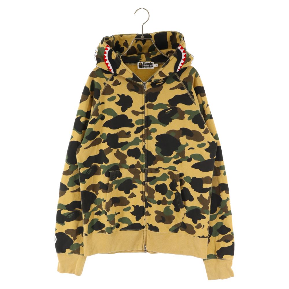 A BATHING APE (アベイシングエイプ) Camo Shark Full Zip Hoodie