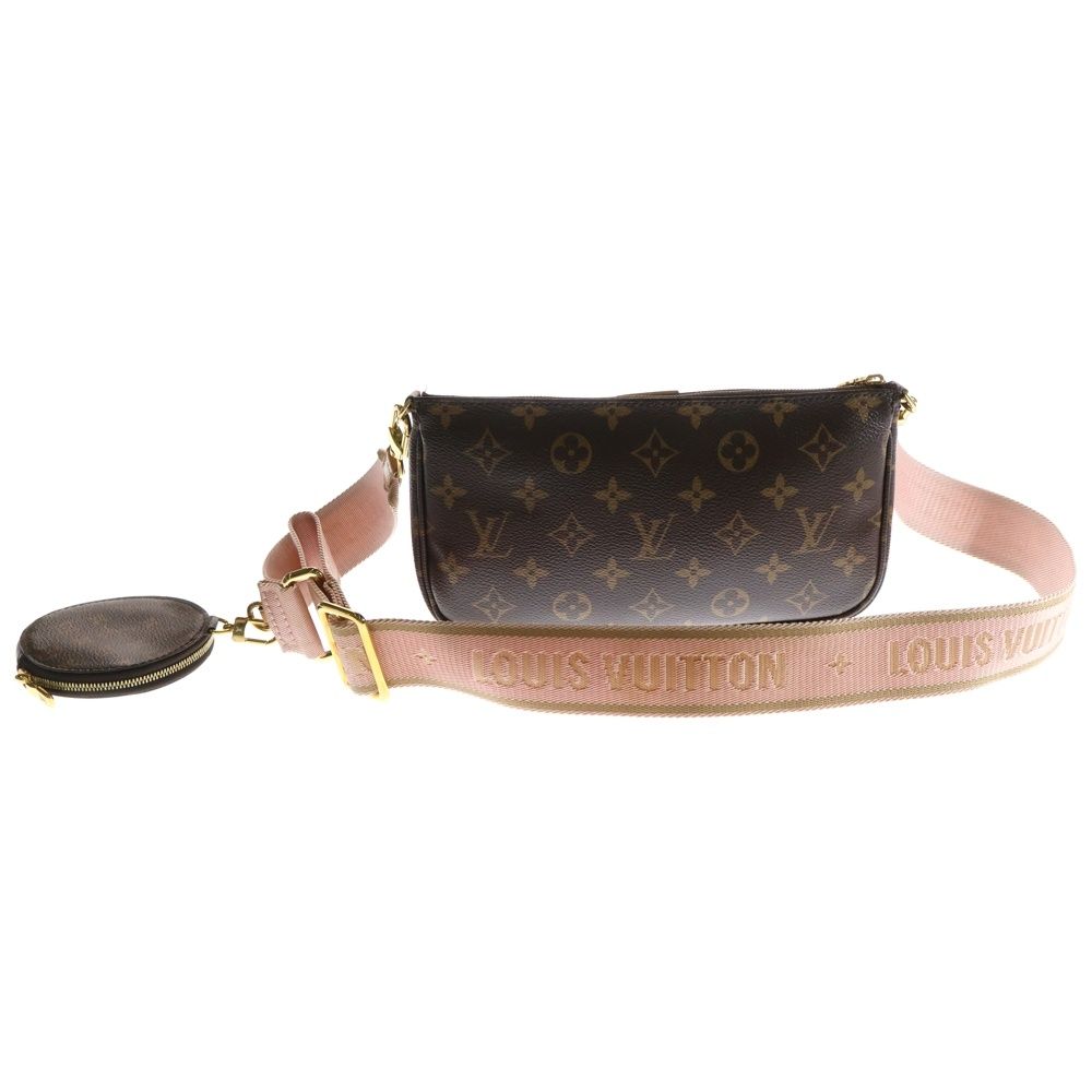 ルイヴィトン モノグラム ポシェットアクセソワール チェーン PVC LOUIS VUITTON (ルイヴィトン) モノグラム ミュルティポシェット