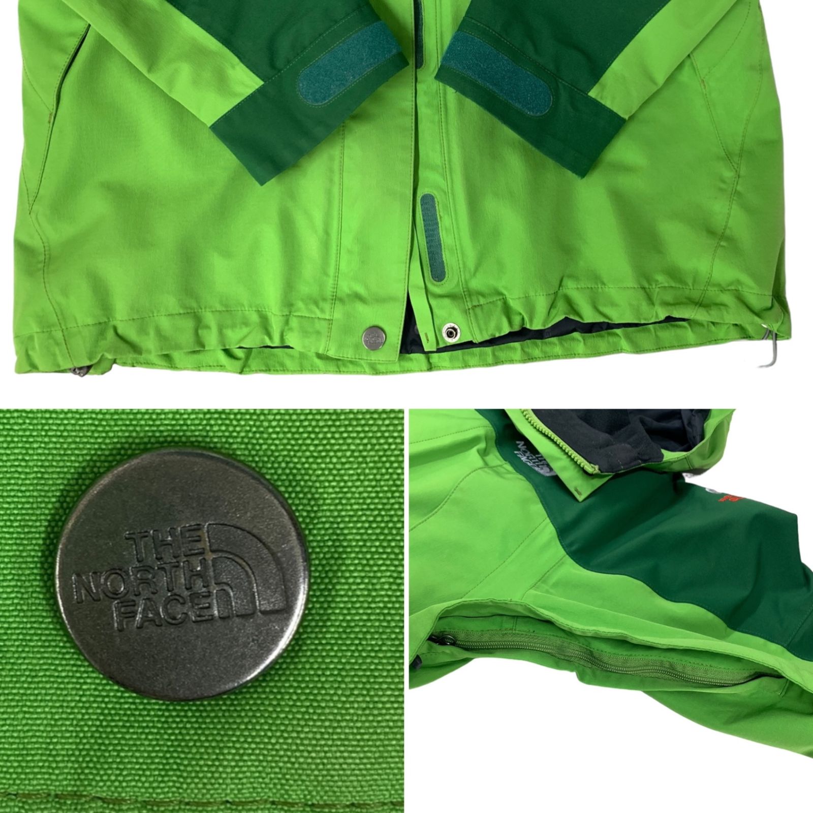 THE NORTH FACE (ザノースフェイス) MOUNTAIN JACKET GORE-TEX マウンテンジャケット ゴアテックス パーカー  NPW15900 M グリーン レディース/025 - メルカリ