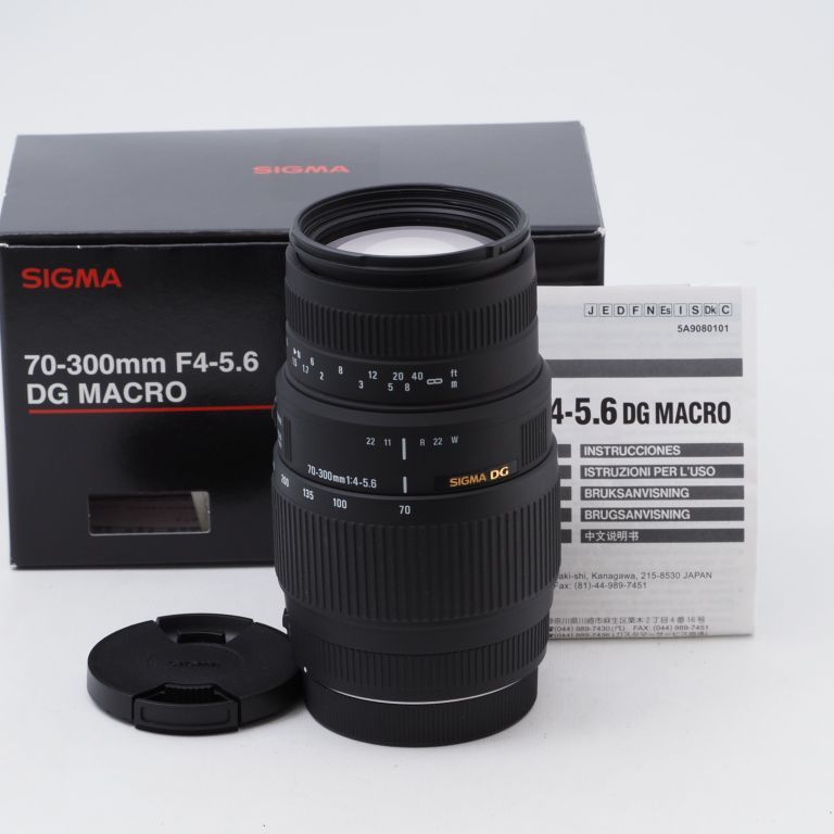 SIGMA シグマ 70-300mm F4-5.6 DG MACRO キヤノン用 フルサイズ対応 509279