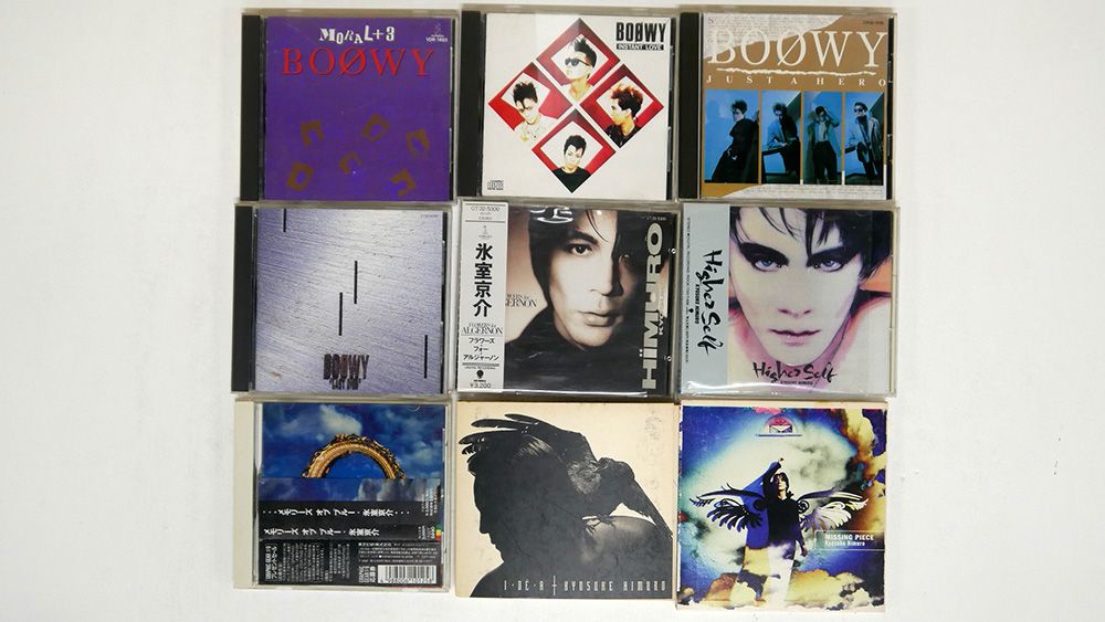 BOOWY 本 CD セット 氷室京介 11点 おまけ付き 本