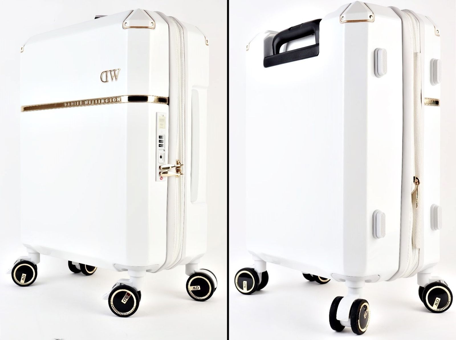 ダニエルウェリントン スーツケース クアドロ 35L ホワイト DW02700005 Daniel Wellington 旅行 R2510-151