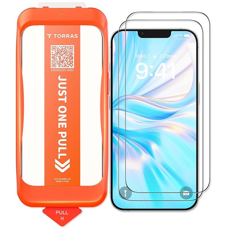 TORRAS 強化ガラス For iPhone 16e ガラスフィルム 2m耐衝撃 航空宇宙