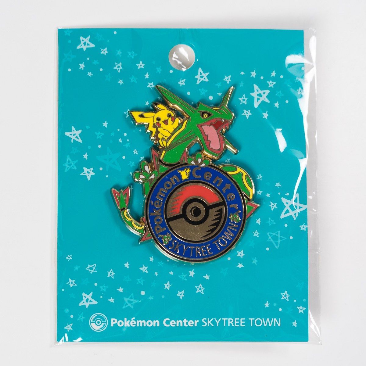 ポケモンセンター 東京スカイツリータウン 限定ロゴピンズ ピカチュウ Pokemon Center Pikachu Tokyo Skytree