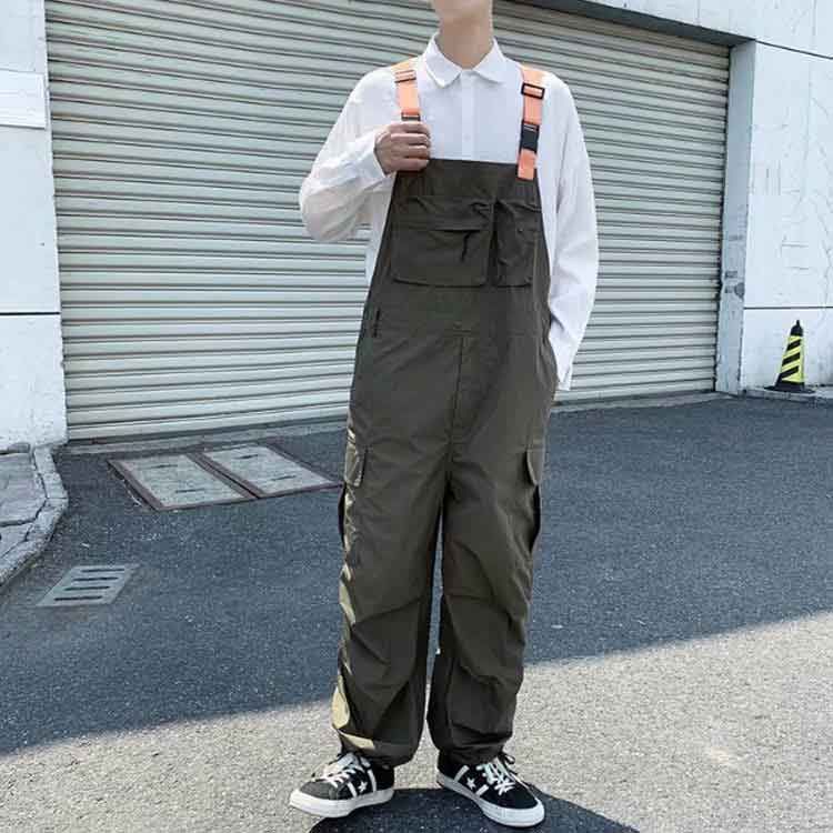 メンズ オーバーオール 無地 テーパードパンツ サロペット カーゴパンツ Amazon | [Ptor] サロペット メンズ オーバーオール 作業着