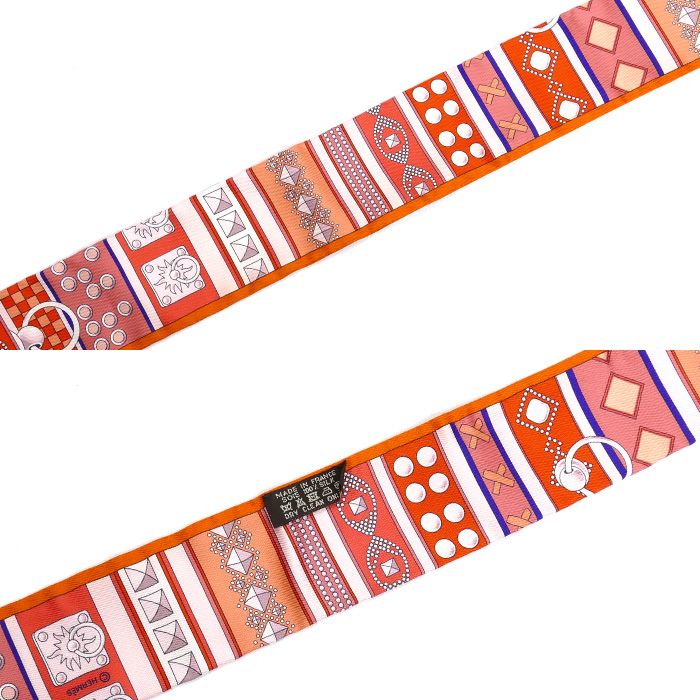HERMES エルメス ツイリー スカーフ コリエ・ド・シアン リミックス HERMES エルメス スカーフ ツイリー コリエドシアン・リミックス