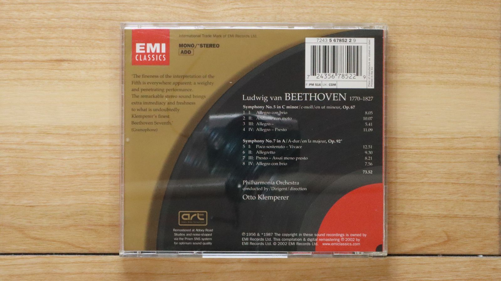 【中古】 ミュージック・マエストロ・コレクション（5）　ベートーヴェン物語（1770～1827）/ＤＶＤ/VIBS-35 中古CD☆ベートーヴェン/Beethoven□ Symphony 5 & 7 【5678522