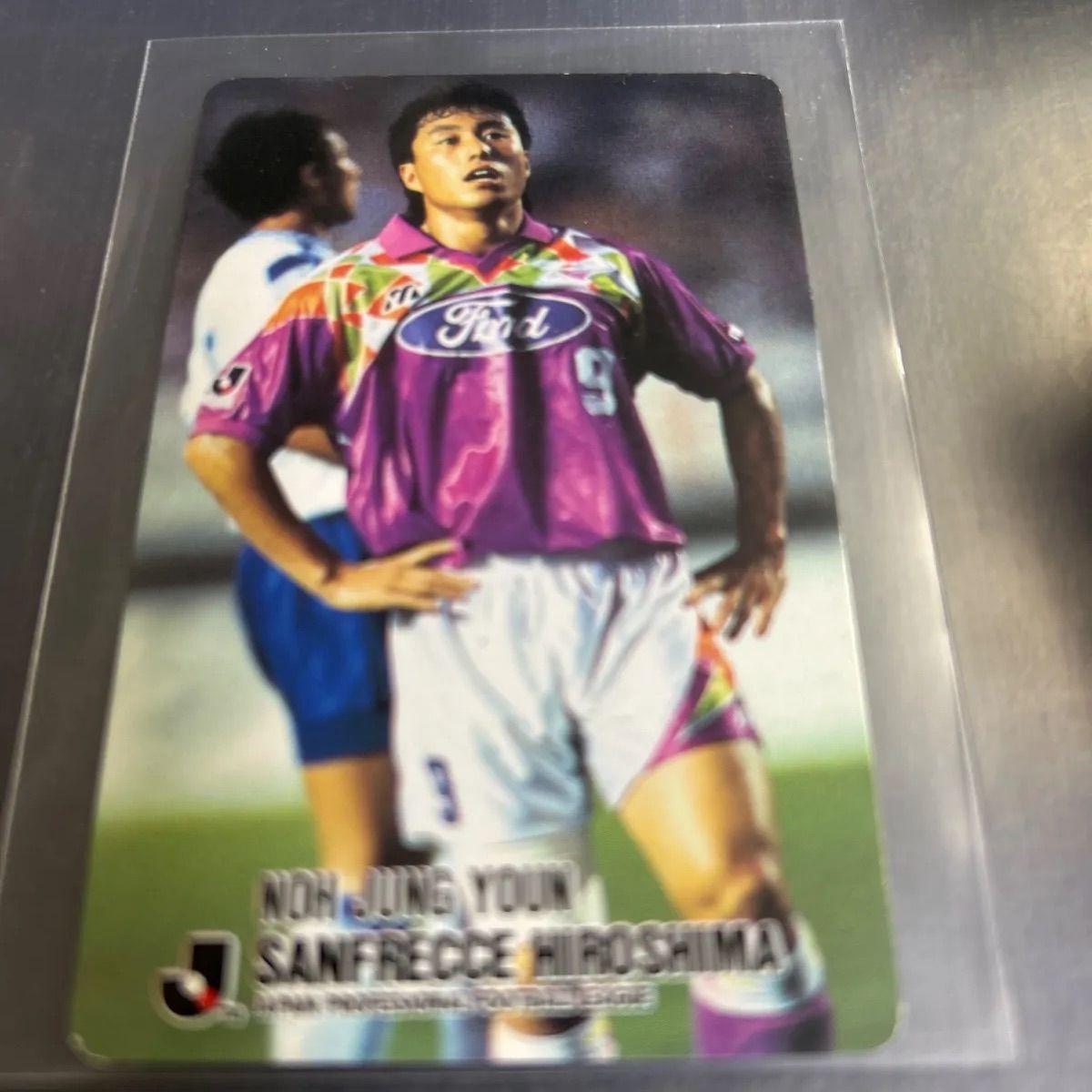 1993 カルビーJリーグチップスカード ノジュンユン サンフレッチェ広島