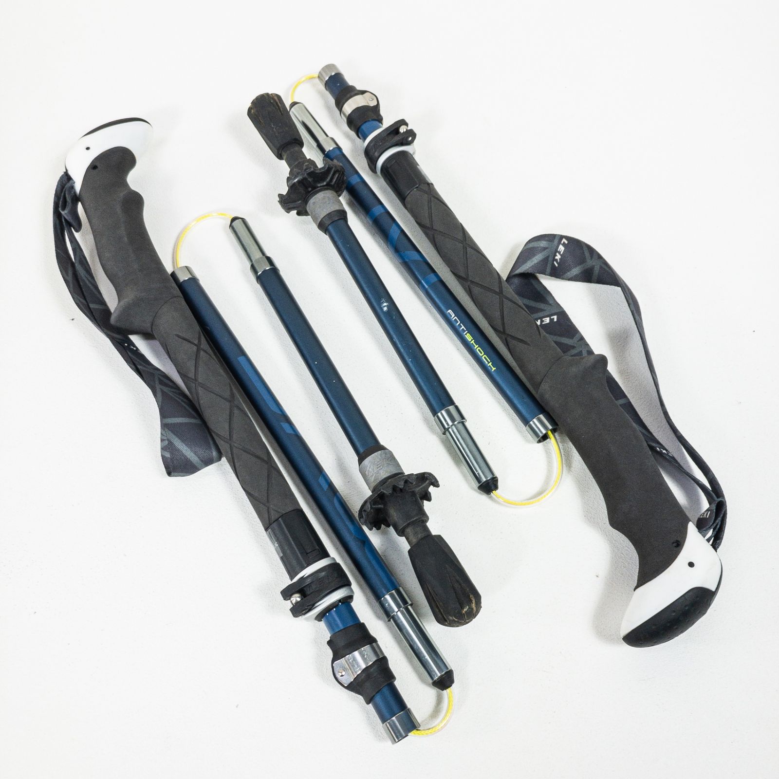 OneSize ネイビー系 Leki レキ マイクロバリオカーボン ポール ストック トレッキングポール z00051450 トレッキングポール ポール ストック