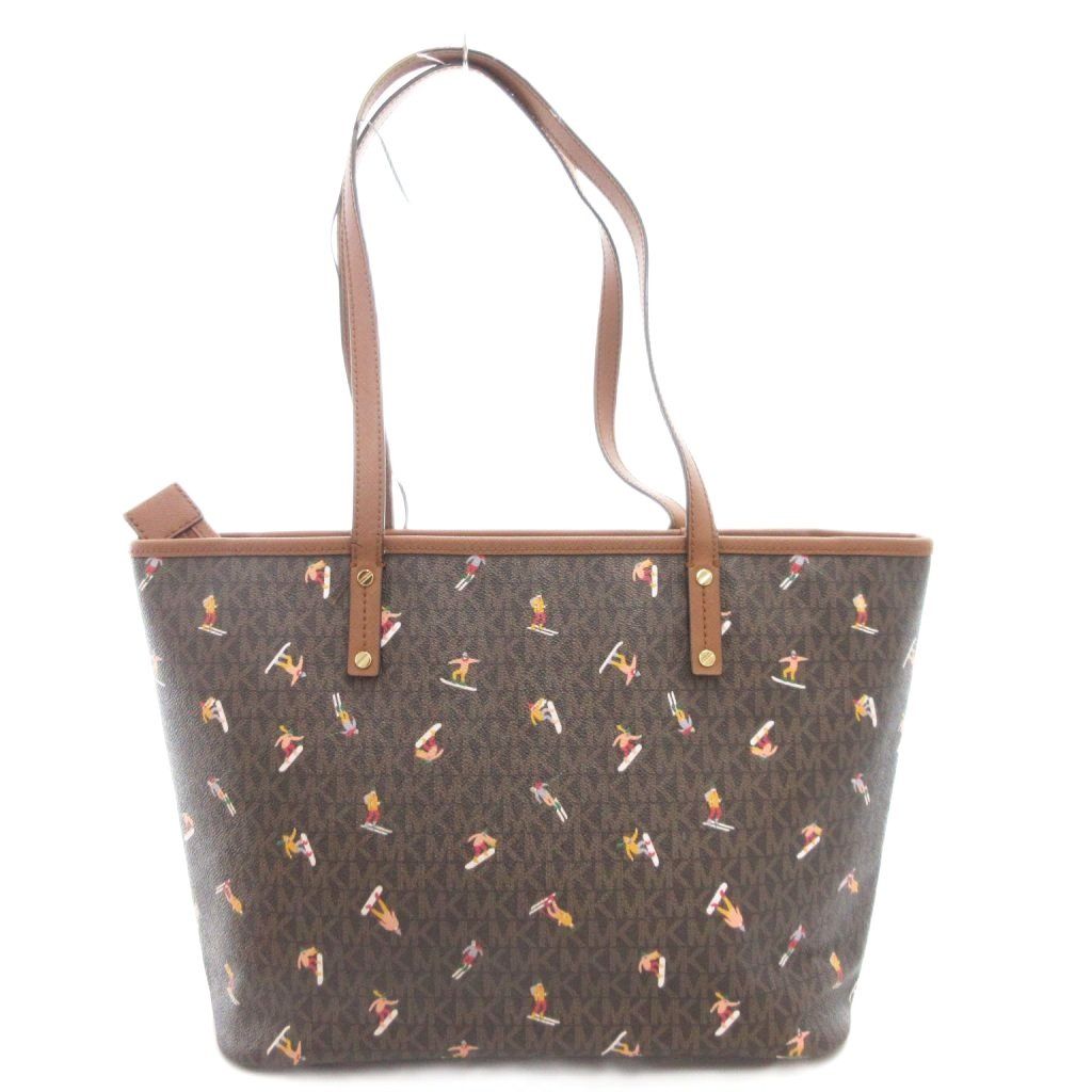 美品　MICHAEL KORSマイケルコース　トートバッグ マイケルコース MICHAEL KORS ハンドバッグ トート 肩掛け 総柄