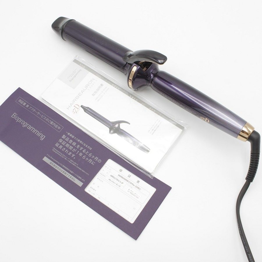 ヘアビューロン 27D Plus カール L-type (34.0mm）海外OK 美品】ヘアビュー