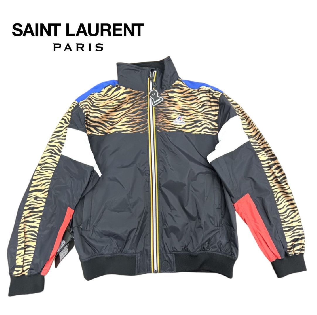 激レア！SAINT LAURENT サンローラン K-WAY 限定 コラボ ボンバージャケット アウター レオパード - メルカリ