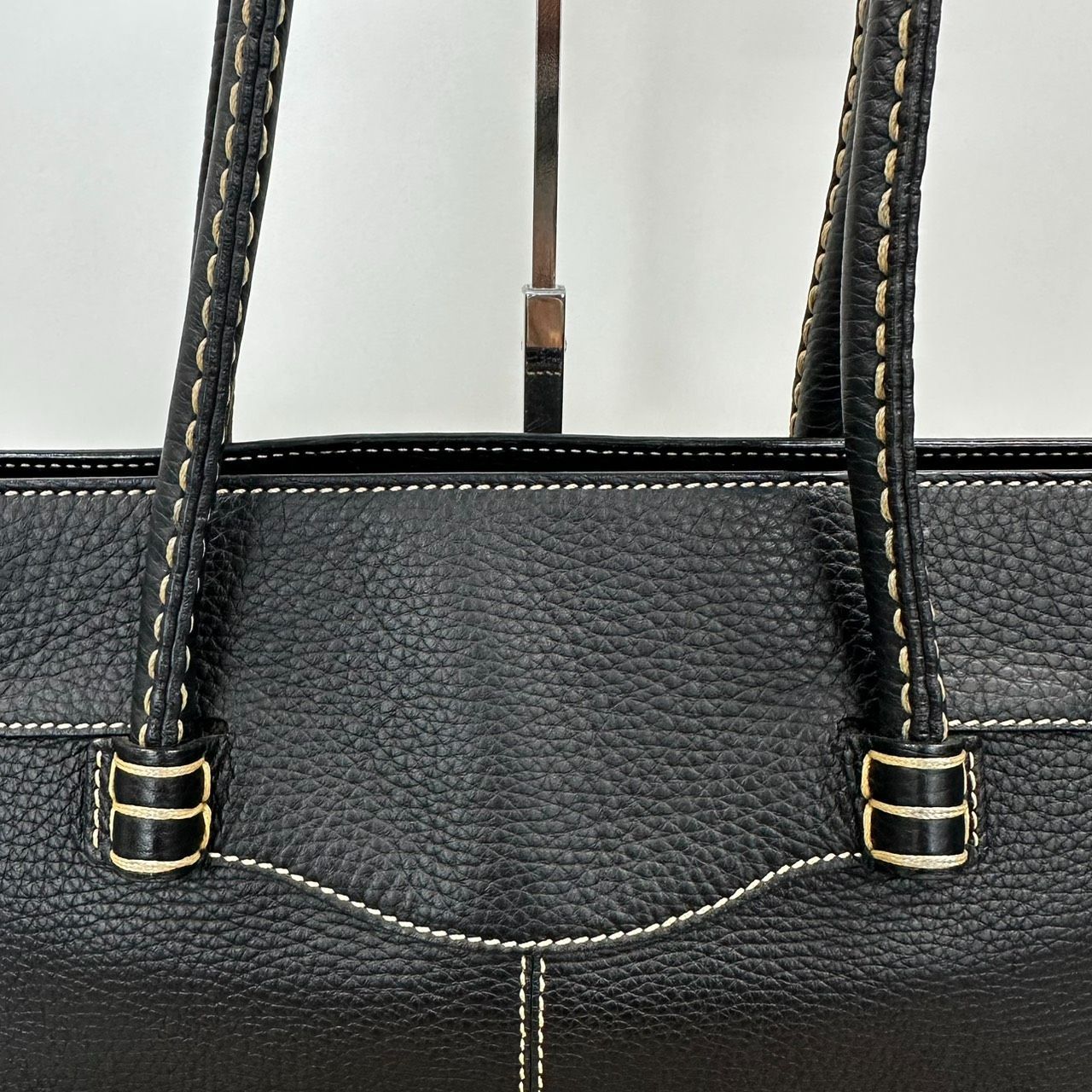 返品OK】TOD'S トッズ レザー トートバック シボ革 ビジネスバッグ