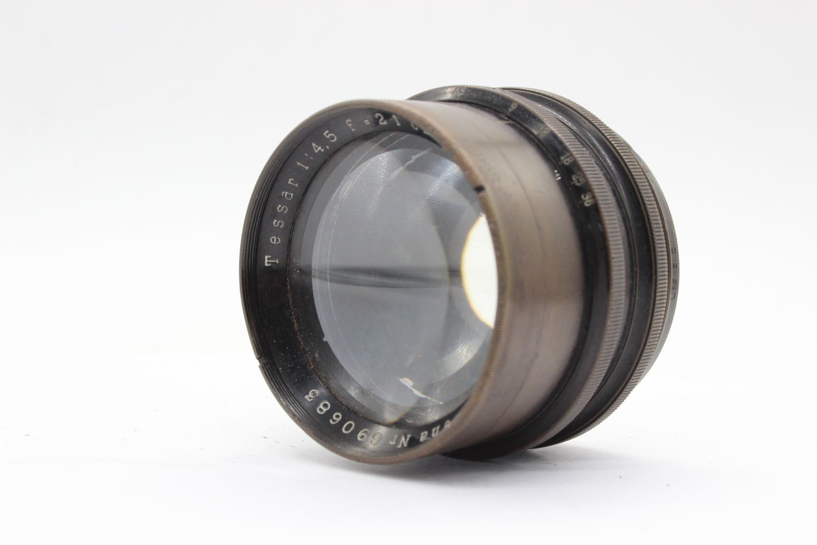 返品保証】 カールツァイス Carl Zeiss Jena Tessar 21cm F4.5 レンズ 