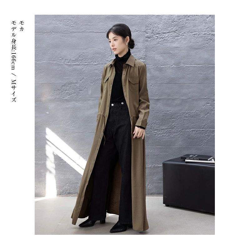ロング シャツワンピース ワンピース 襟付き レディースファッション ゆったり 楽ちん オーバーサイズ 体型カバー マタニティ カジュアル  送料無料 ZYP29今がチャンス