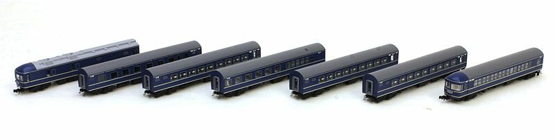 20系寝台特急「日本海」 7両基本セット 【KATO・10-1352】 「鉄道模型
