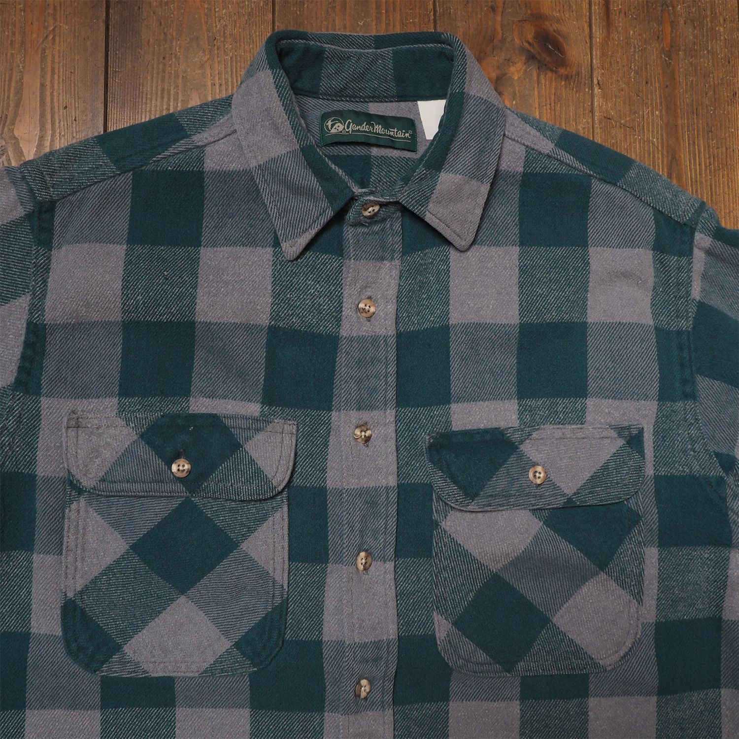 90s ネルシャツ ヘビーネル Gander Mountain ガンダーマウンテン