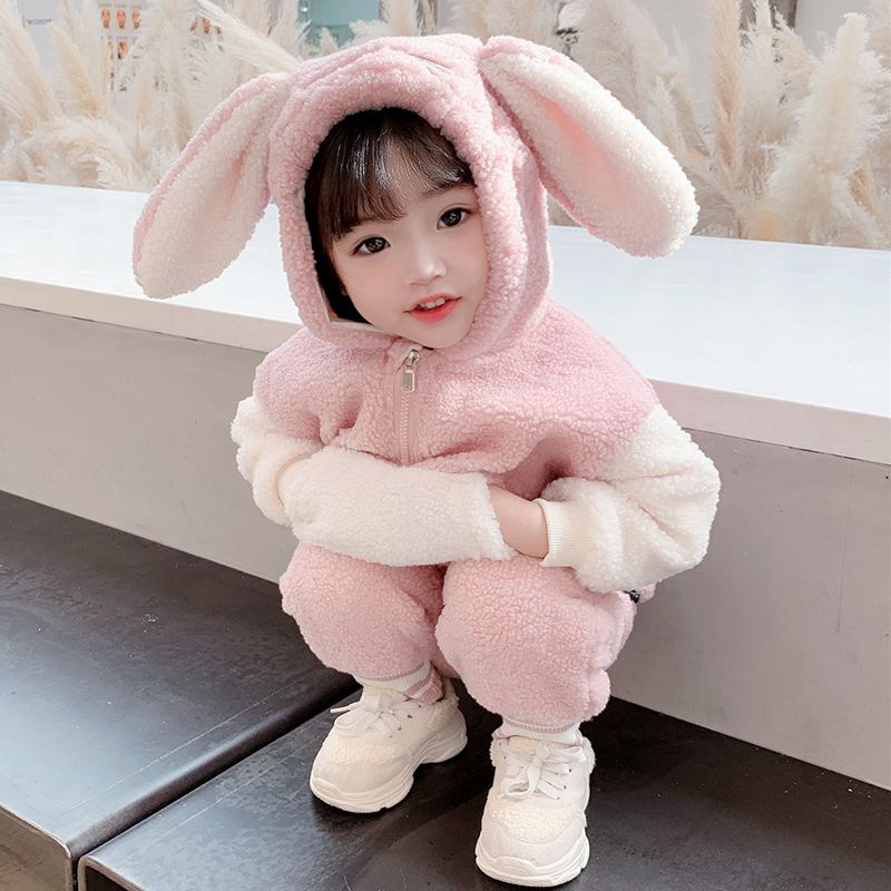 ❣️BUNNY 超可愛い女の子韓国風❣️ 冬着 上下セットアップ
