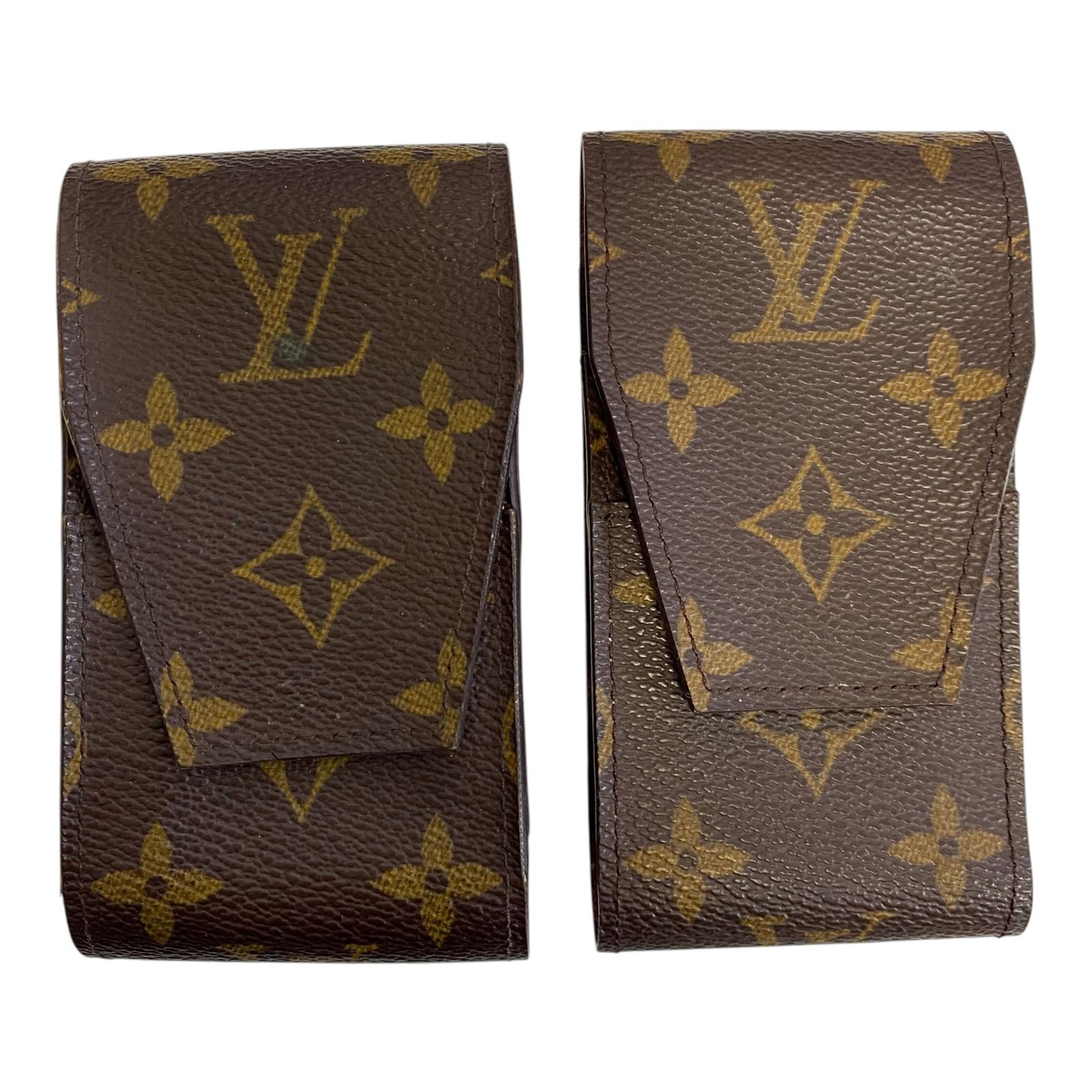Louis Vuitton ルイヴィトン モノグラム シガレット ケース 喫煙グッズ ブランド 小物 ×2個 本体のみ W88936RK