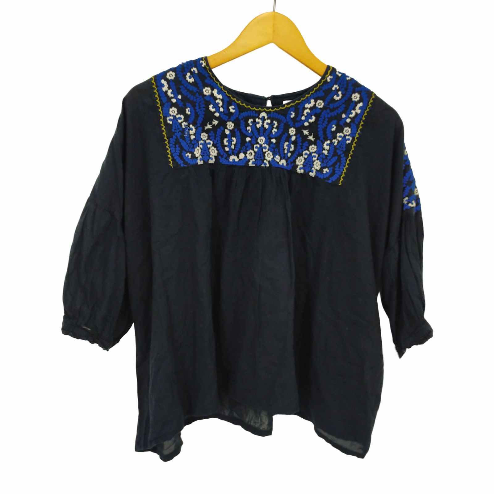 マーブルシュッド Marble Sud フラワー刺繍ブラウス レディース FREE 