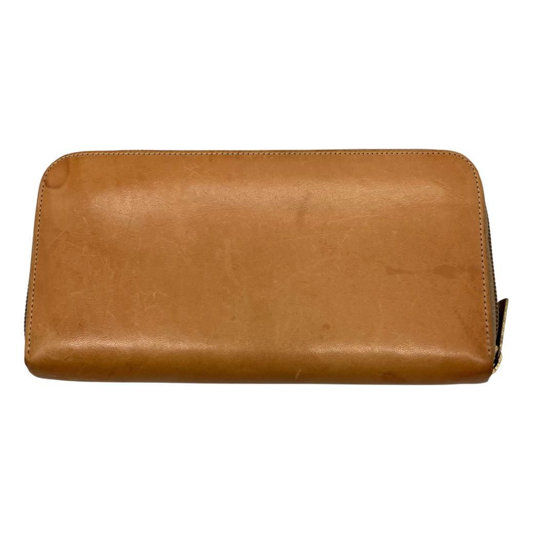 海外ブランド  良品 1935 BREE 長財布 ラウンドファスナー ブラウン レザー 小物