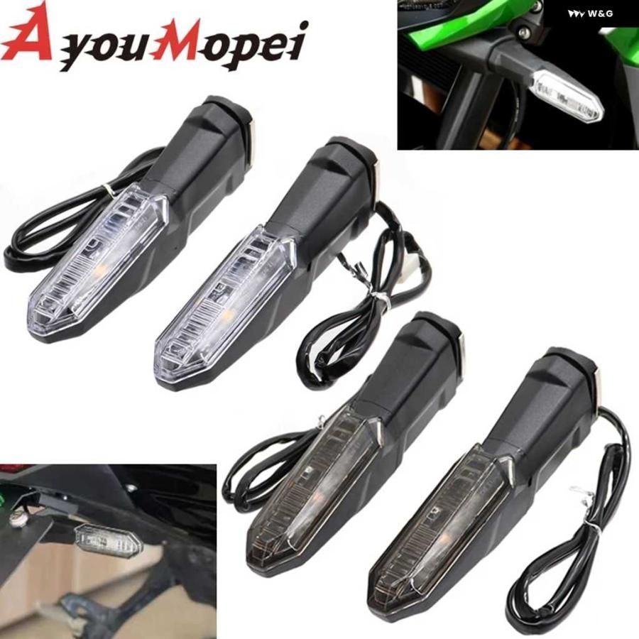 KLX230 LED ウィンカーライト カワサキ KLX 230 S|SM 230S 230SM オートバイ アクセサリー点滅インジケータ方向フラッシャー カスタムパー わふうひゃっぽうばこ