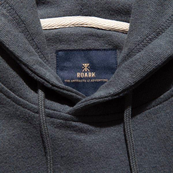 Roark Rk433 Color ROARK REVIVAL ロアークリバイバル H/W HEMPCOTTON P/O HOOD SWEAT COLOR D.SLATE ...