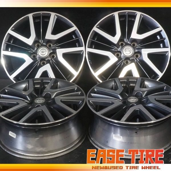 T32 エクストレイル 純正 ブラックエクストリーマーX 17×7J 45 114.3 5H 4本 キックス スカイライン エルグランド等にも