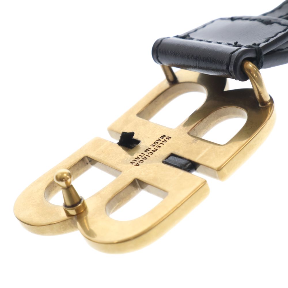 BALENCIAGA (バレンシアガ) ×GUCCI グッチ BBバックル レザー