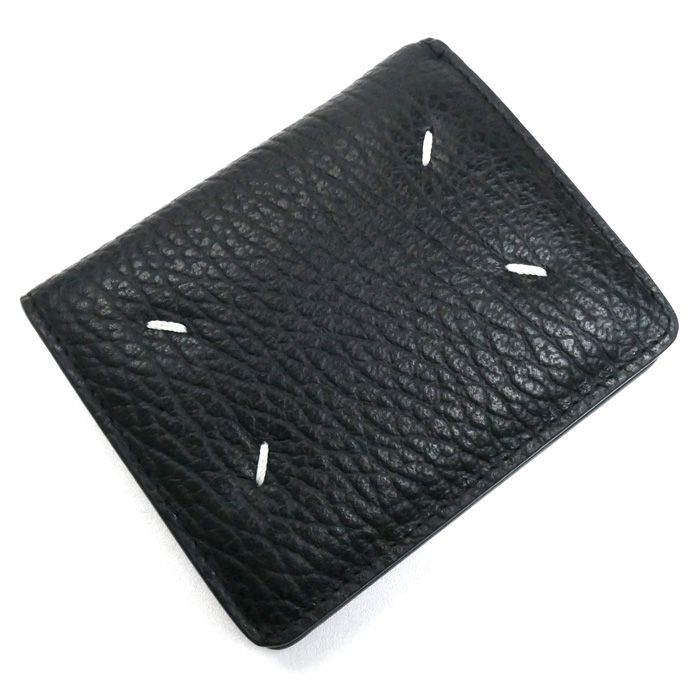 MAISON MARGIELA メゾンマルジェラ バイフォールドウォレット 二つ折り財布 ブラック S56UI0140 P4455 T8013 ユニセックス