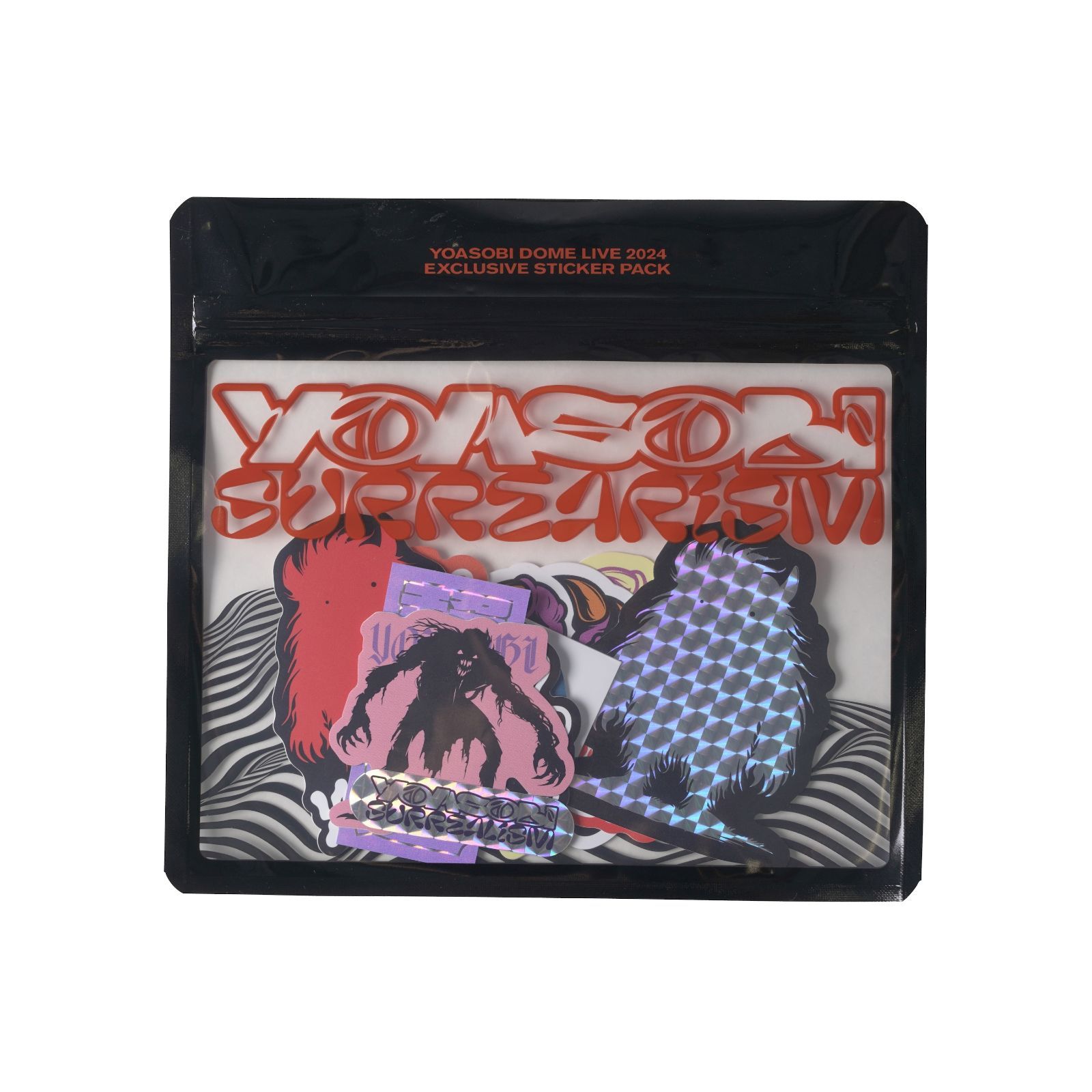 ステッカーセット YOASOBI 超現実 ヨアソビ ライブグッズ 限定