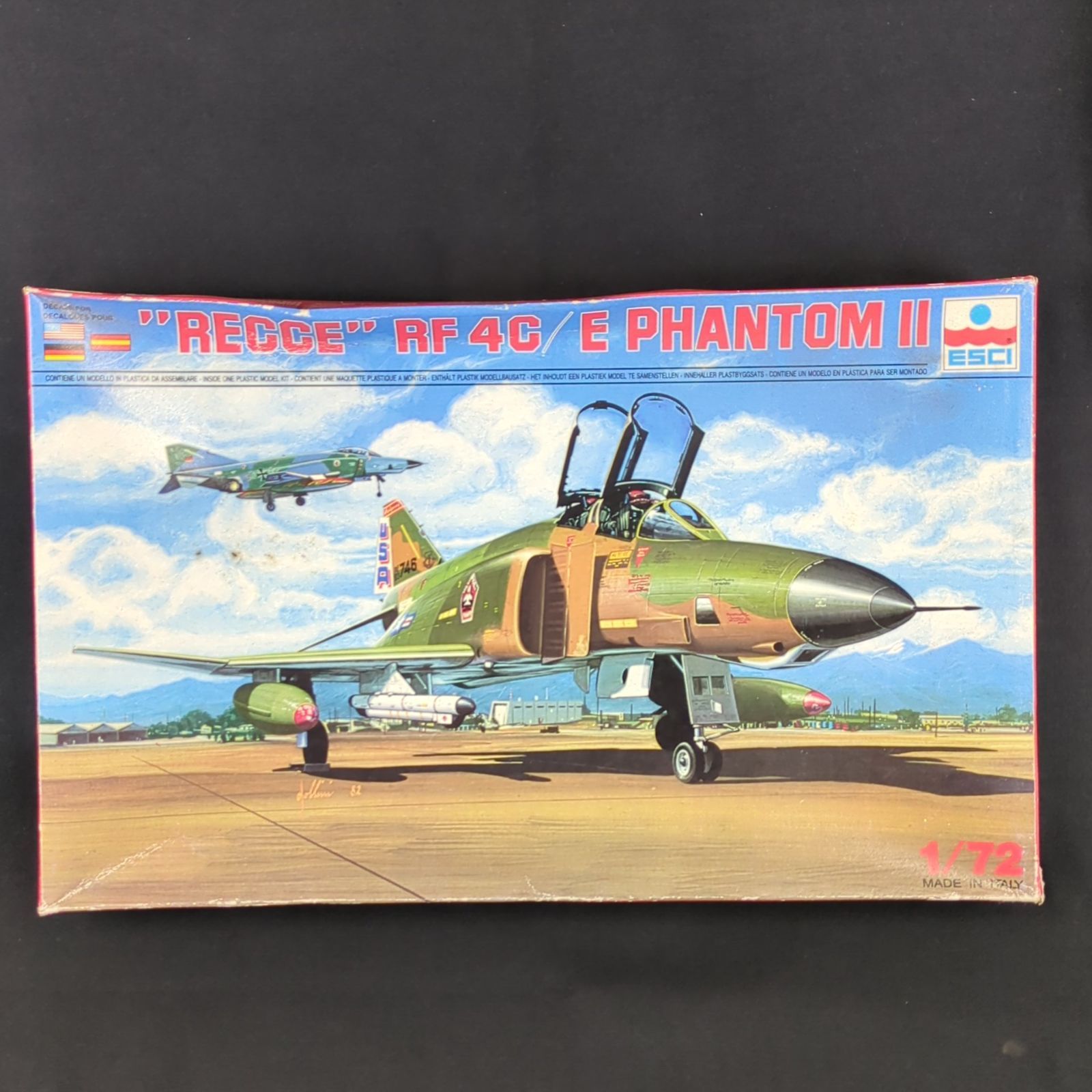 輸入キット ヴィンテージ ESCI 9029 1 72 Recce RF 4C E ファントム II