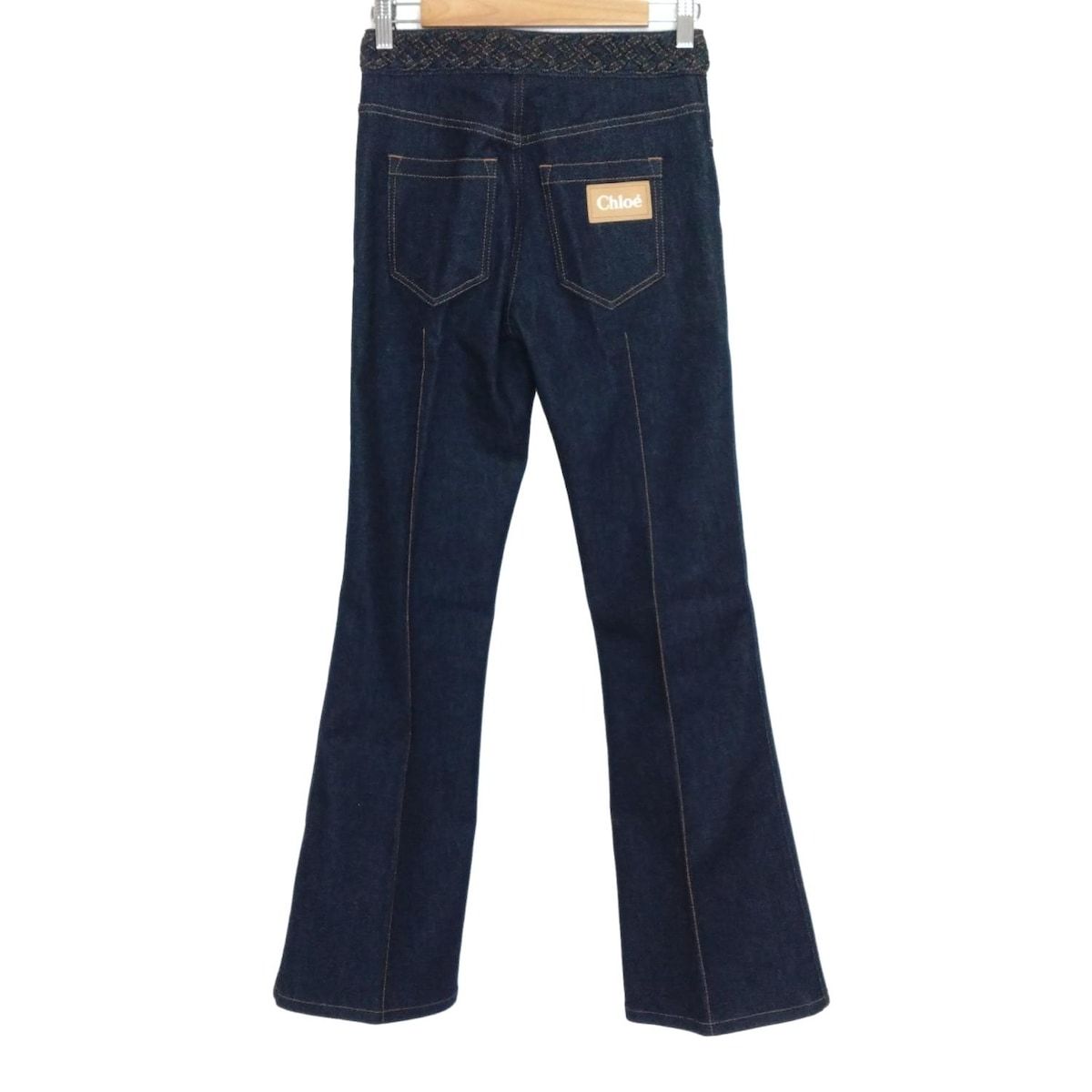 Chloe(クロエ) ジーンズ サイズ34 S レディース - ネイビー フル  