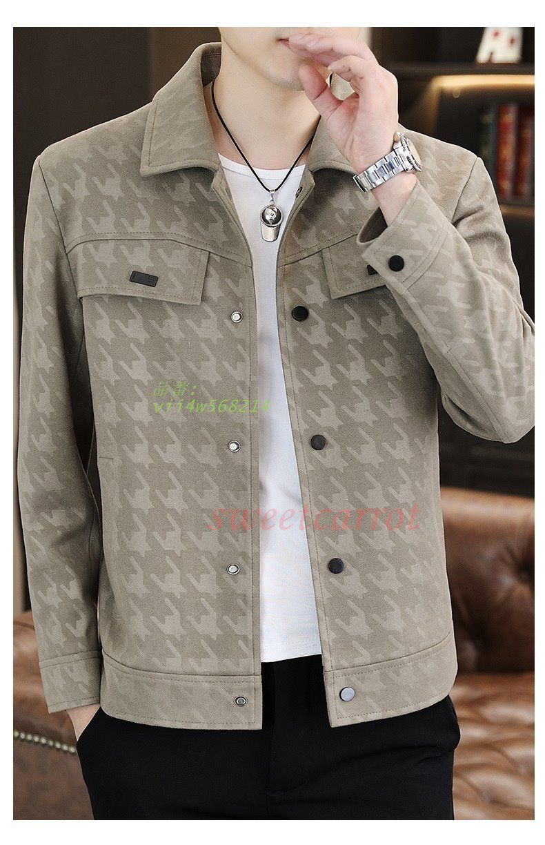 4COLOR ジャケット メンズ 長袖 春秋 アウター かっこいい コート男性 カジュアル 通勤 上品 vii4w568214