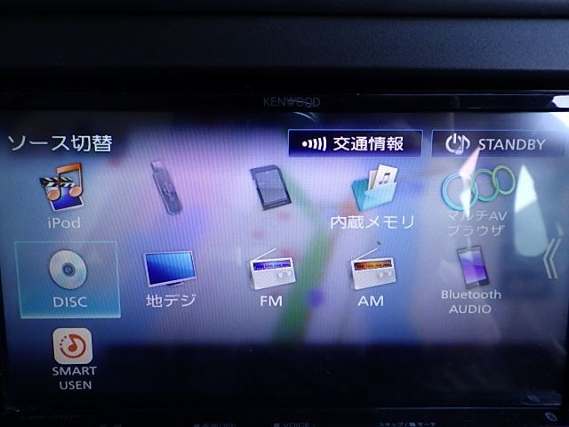 N2111-33 ケンウッド MDV-S707 メモリ 4×4地デジ内蔵ナビ 2019年