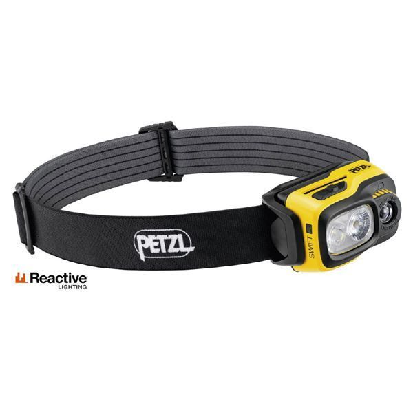 PETZL ぺツル スイフト RL プロ ヘッドライト ブラック イエロー 1100ルーメン E810AB00
