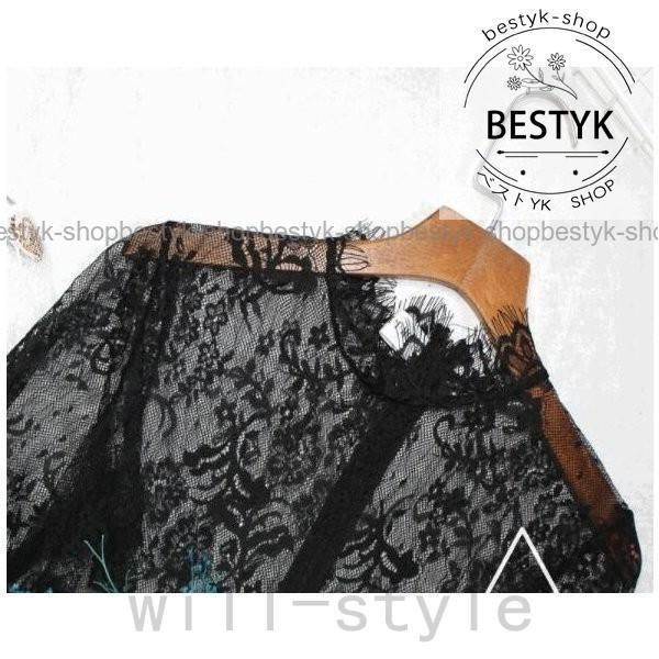 オルチャンストリートレイヤード原宿系シースルーインナー