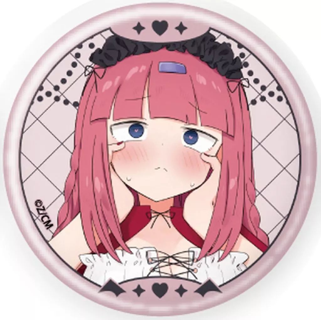 レア　ざこ先生 ポップアップ限定　BIGアクリルスタンド　缶バッジ　渡良瀬桃樺 中古】バッジ・ビンズ 渡良瀬桃樺(B) 「缶バッジ ざーこざこざこざこ