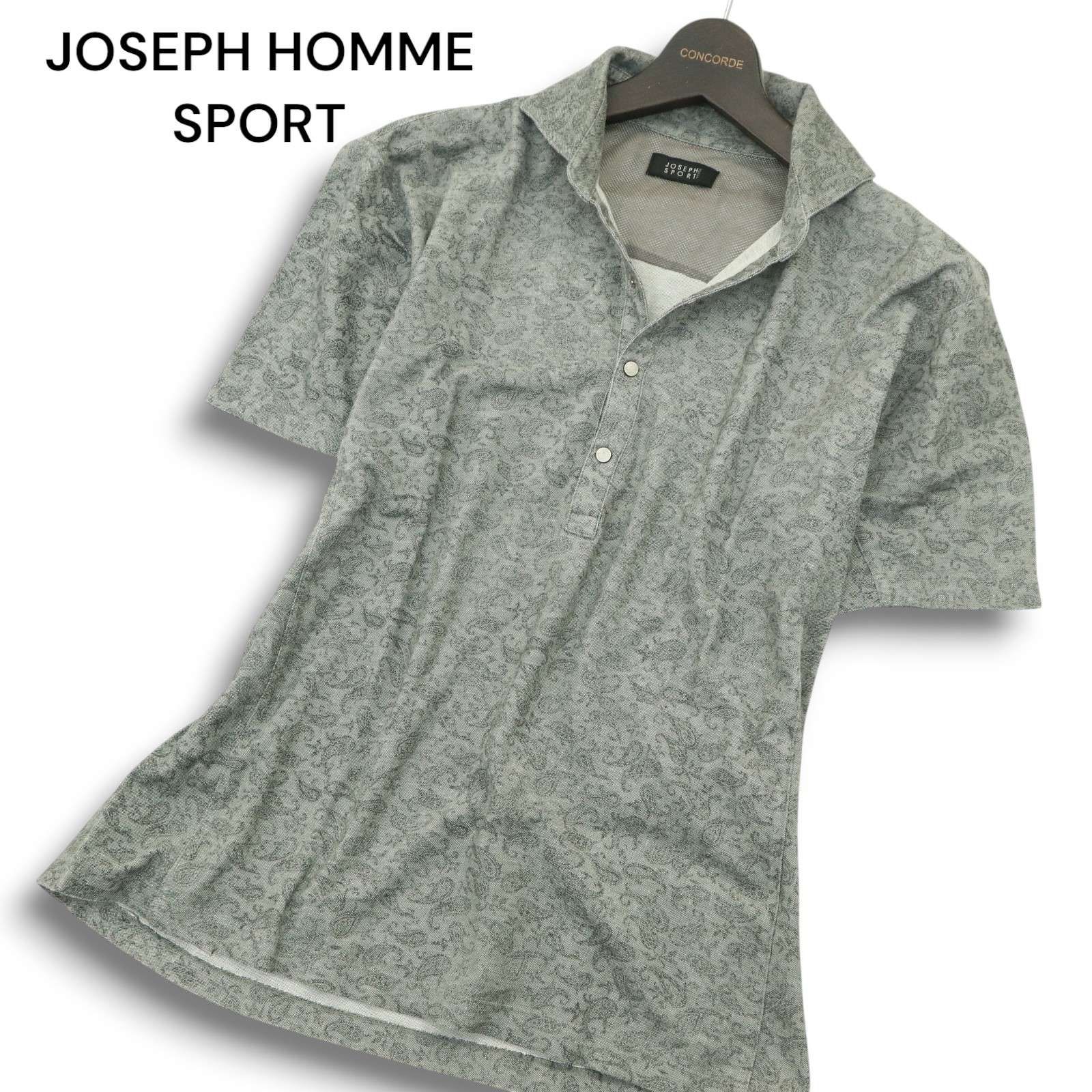 JOSEPH HOMME SPORT ジョセフ オム スポーツ 春夏☆ 総柄 半袖 