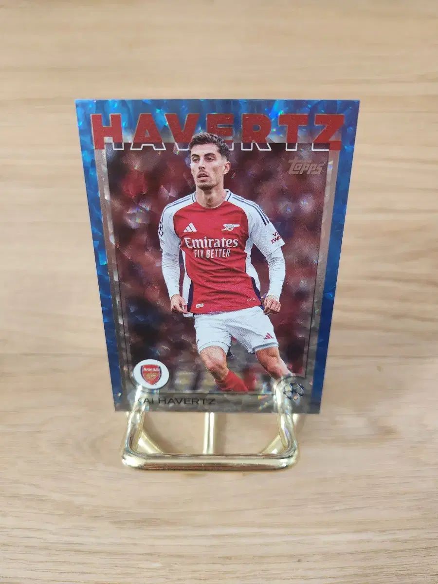 25 TOPPS トップス コンペティション 75 限定 アーセナルFC カイ ハーバーツ サッカーカード