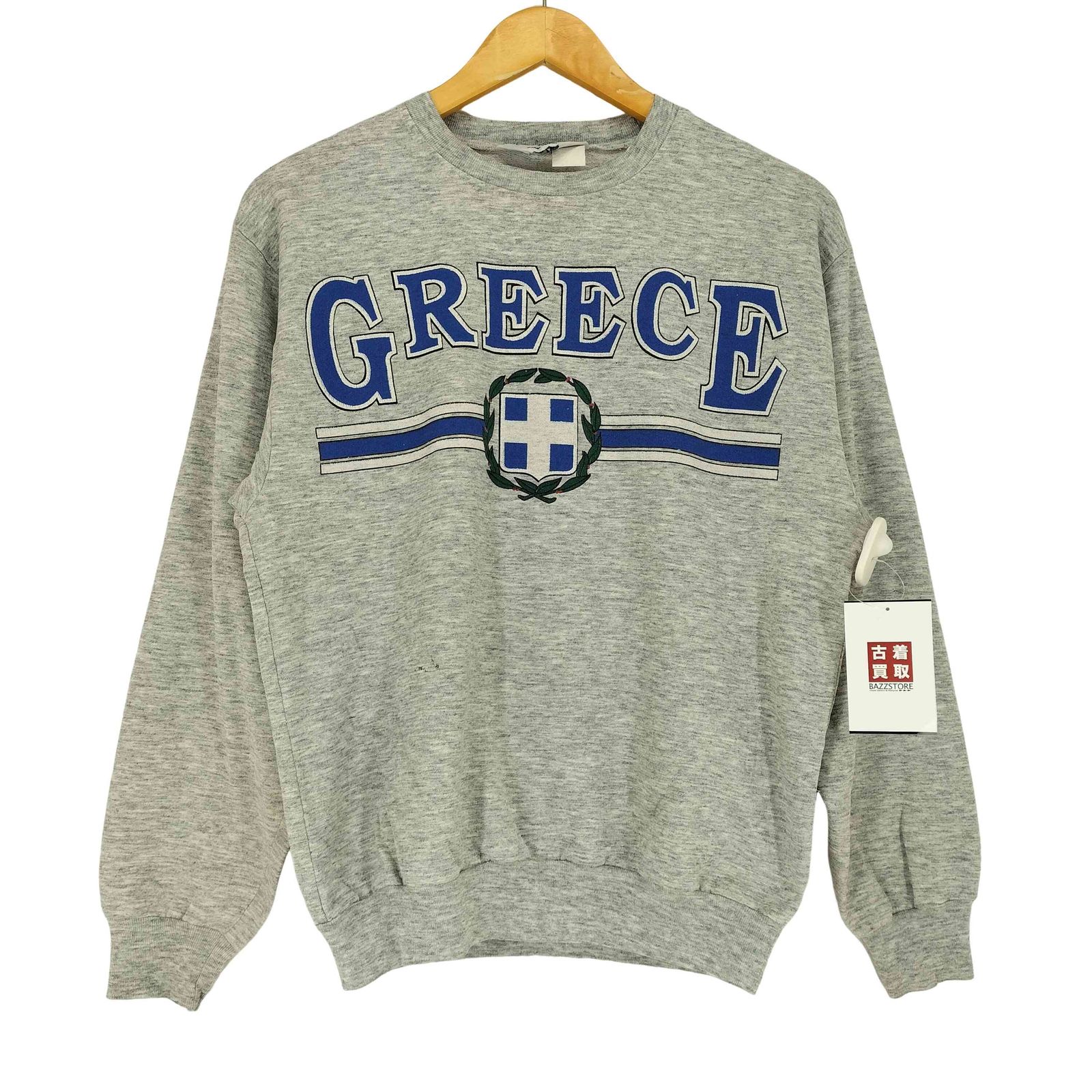ユーズドフルギ USED古着 COURT CLUB GREECE プリントスウェット  メンズ 表記無 