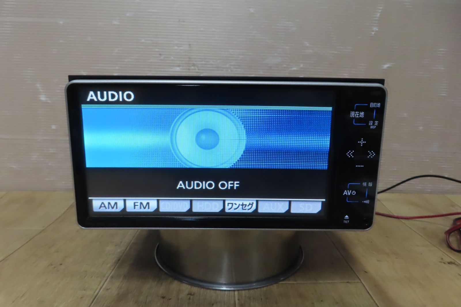 付 A206|トヨタ純正 NHDT-W59 HDDナビ 地図2019年 TVワンセグ内蔵 CD DVD再生OK